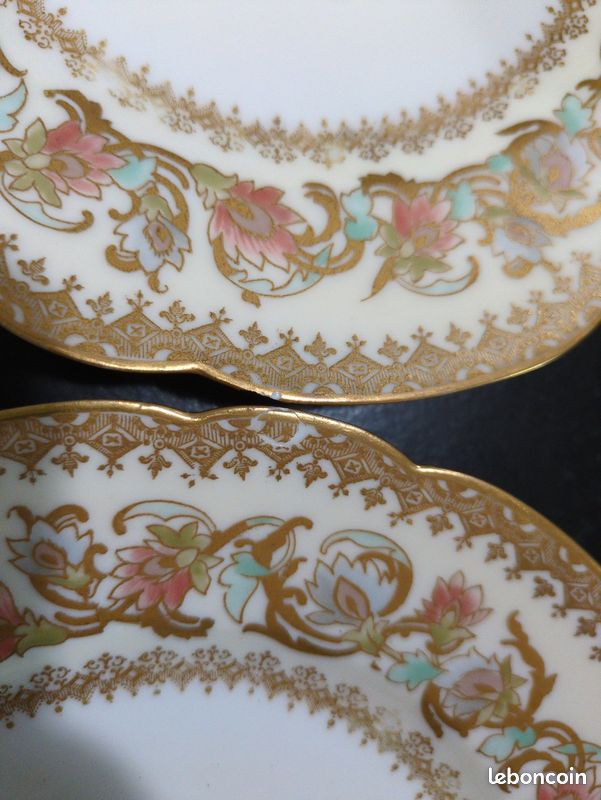 6 assiettes à dessert Haviland (image 4)