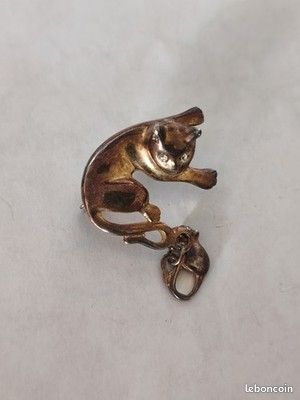 Broche Vintage Fantaisie à Réparer/restaurer - Accessoire Rétro