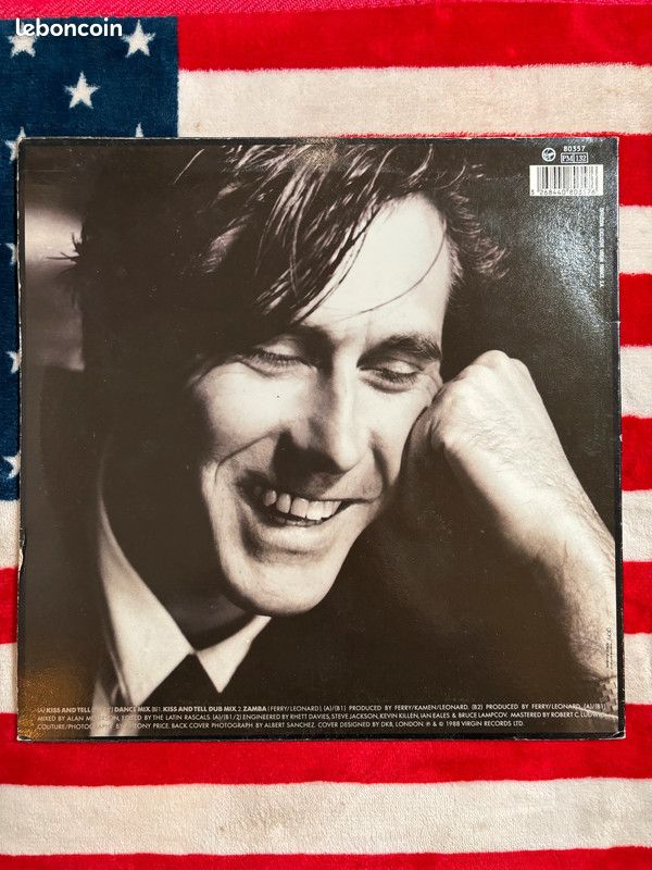 Bryan Ferry vinyle 33 tours Rock🎶 (image 2)