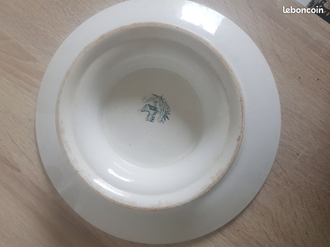 Plat à gâteau serie muguet saint amand (image 4)