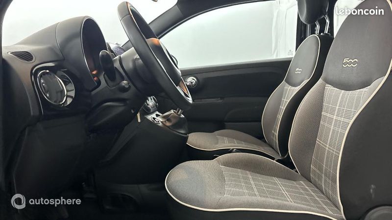 Fiat 500 1.2 8v 69ch Eco Pack Lounge 109g (image 12)