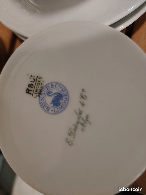 Set de vaisselle porcelaine de limoges (image 3)