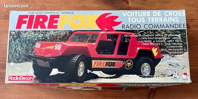 Voiture Tous-Terrains Radio Commandée FireFox 1980 Shinsei Radio