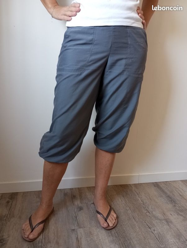 Lot de 2 joggings pantacourt Décathlon Domyos - Taille M (image 13)