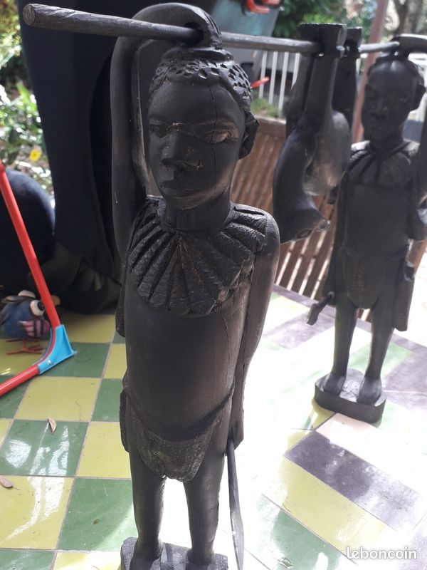 Statue en bois africaine (image 3)
