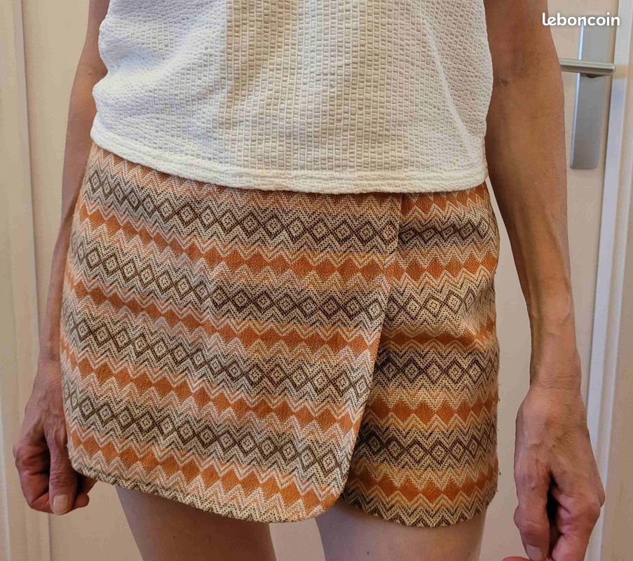 Jupes courtes et mini marron pour Femme