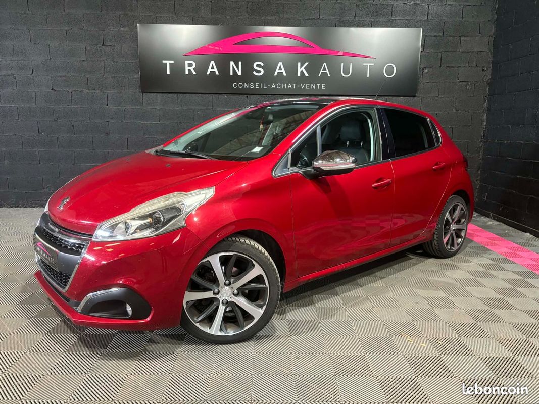 PEUGEOT 208 1.6 BlueHDi 100ch SS BVM5 Féline/2 eme Main/ Distri OK (image 1)