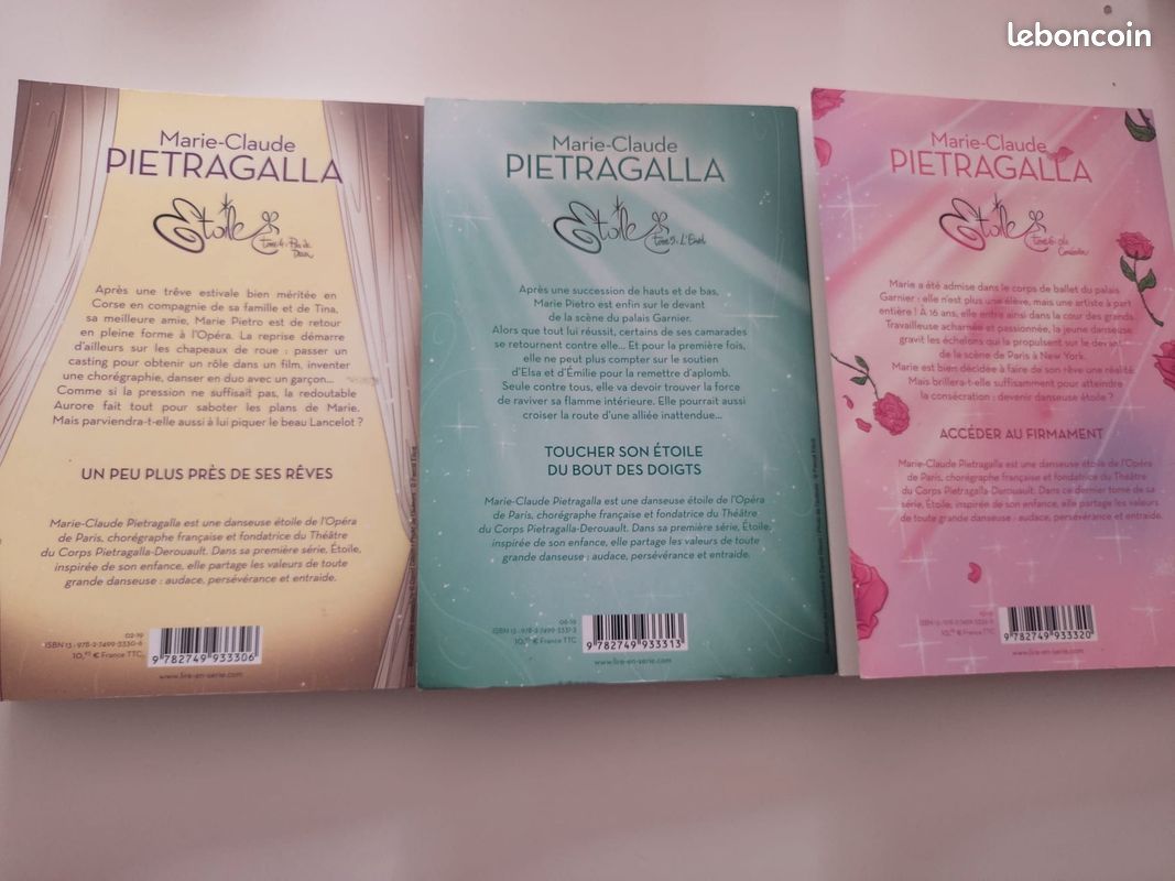 Lot des tomes 4, 5 et 6 de Etoile (image 2)