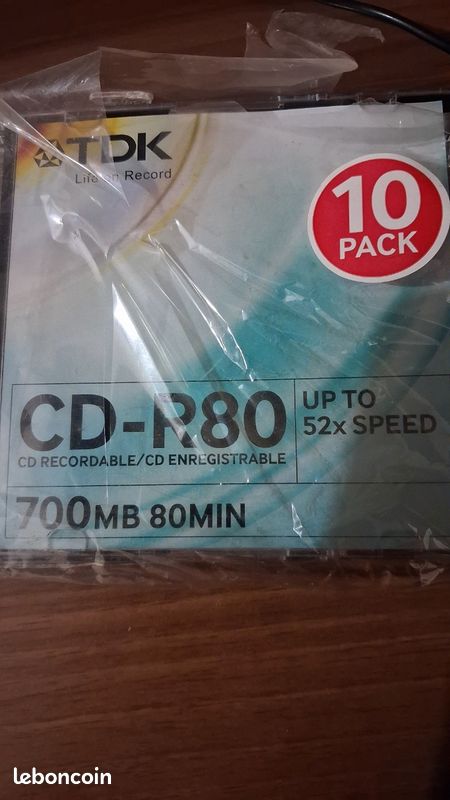 Cd -R80 vierge (image 1)