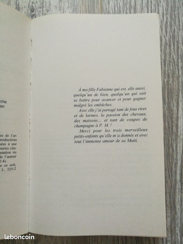 Livre roman Quelqu'un de bien de Françoise Bourdin (image 12)