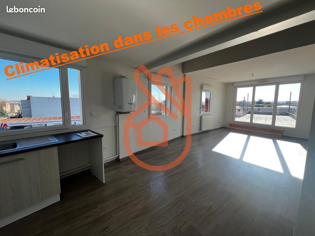Appartement 3 pièces 81 m² · à Toulouse · 81 m² · 1 253 €