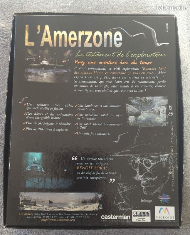 SOKAL INSPECTEUR CANARDO L'AMERZONE EO AVRIL 1986