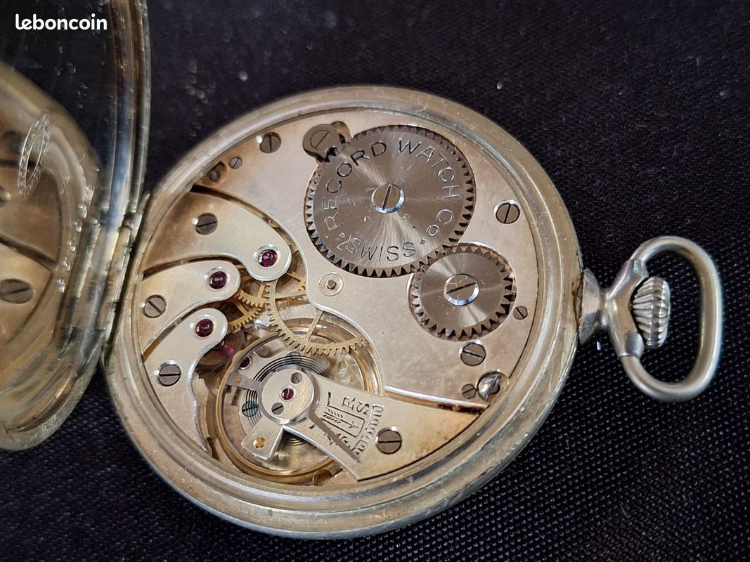 Montre à Gousset Vintage Mécanique - Occasion - Fonctionne Parfaitement - Style Rétro Pour Homme