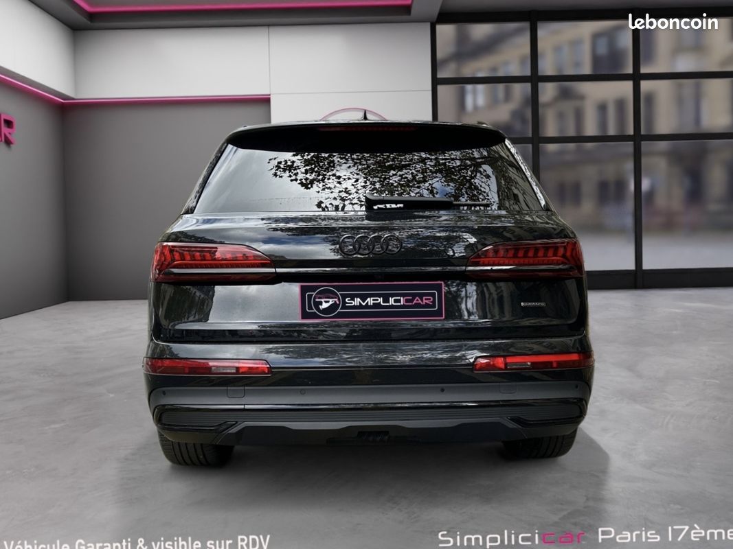 AUDI Q7 Q7 55 TFSI e 380 Tiptronic 8 Quattro Avus Extended/Apple Car Play/Caméra de recul/Caméra 360/Sièg (image 9)