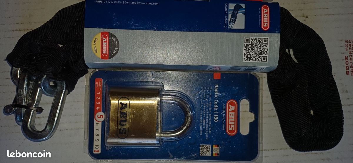 Chaine et cadenas ABUS (image 3)