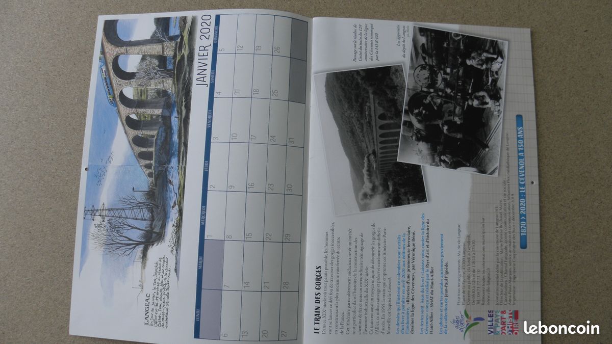 Calendrier Langeac (43) (image 4)