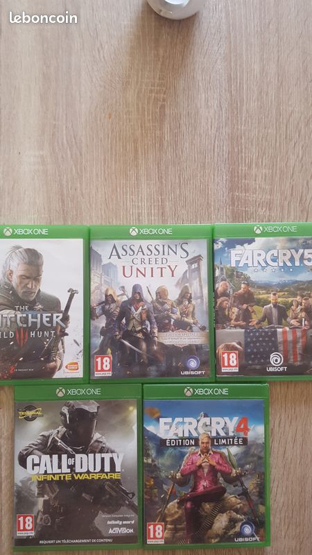 Jeux xbox one occasion (image 1)