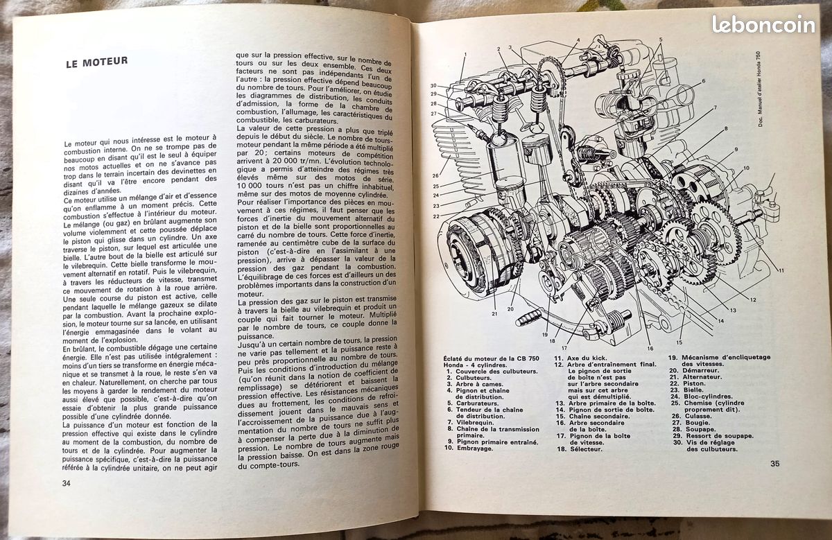 Livre Toute la MOTO P.Barret et G.Bettiol 1973 (image 3)