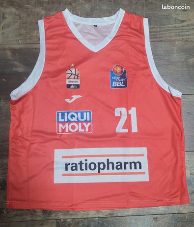 First Bayern Basketball Roster Ulm Basket Maillot Basket #21
