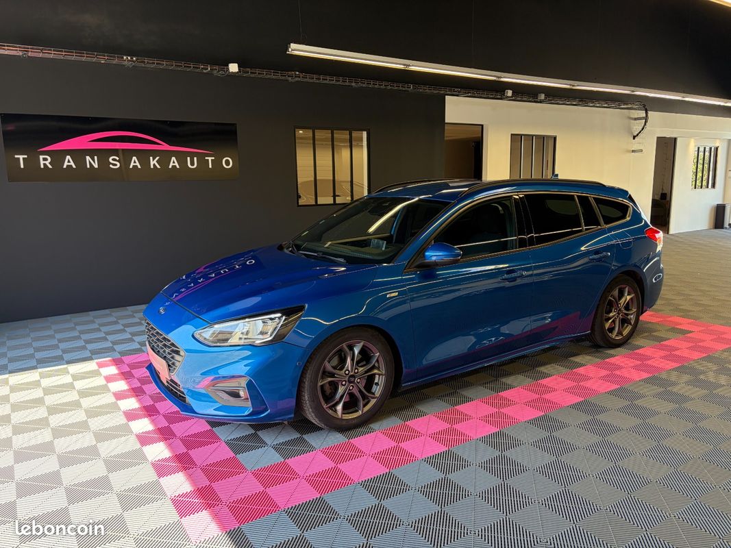 FORD FOCUS SW 2.0 EcoBlue 150 CV SS BVA8 ST Line + CARPLAY + CAMÉRA DE RECUL + RADARS AV/AR + KEYLESS GO + ATH (image 1)