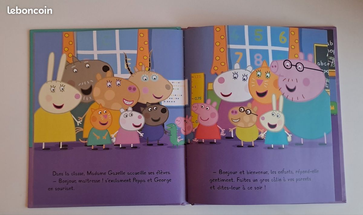 Livre Peppa va à l'école (image 3)