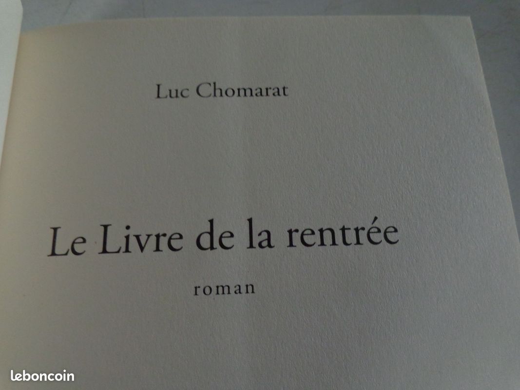 Livre : LE LIVRE DE LA RENTREE (neuf) (image 7)