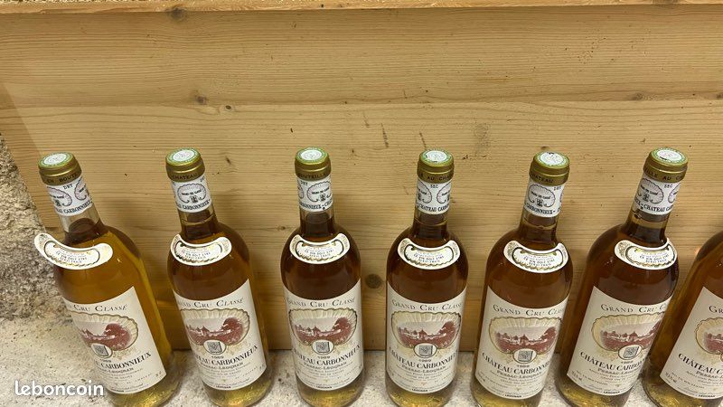 Vin château Carbonnieux 1989 pessac leognan blanc (image 3)