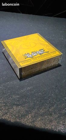 Fanattik Yu-Gi-Oh! – Carte Exodia En Métal Plaqué Or – Collector – Décoration Murale Ou étagère – Cadeau Fan