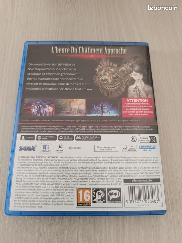 Shin Megami Tensei V vengeance (image 2)
