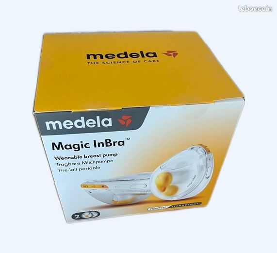 Tire-lait Mains Libres Medela Magic InBra - Portable Et Silencieux - Qualité Hospitalière
