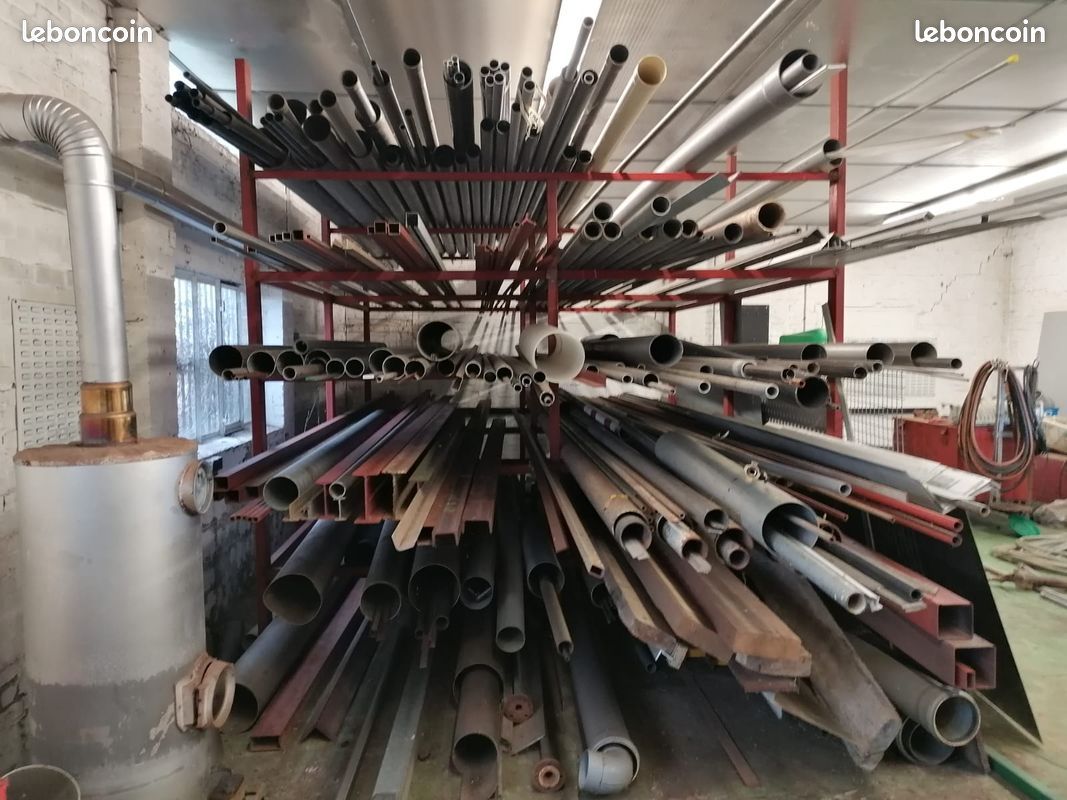 Fer IPE, IPN, UPN, plat, Profilé carré, tube ,coude et brides (image 1)