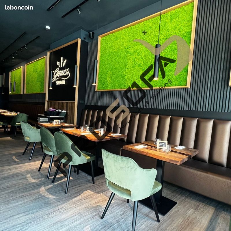 đïž Banquette restaurant bars cafĂ©s snack fast food | Mobilier HORECA CHR đȘ (image 1)