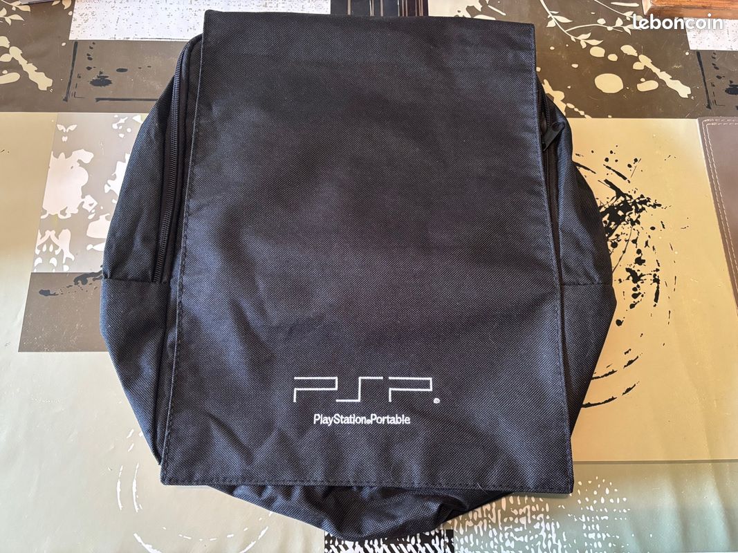 Sacoche De Transport Vintage PlayStation - Pour Console PS2 - Très Bon état