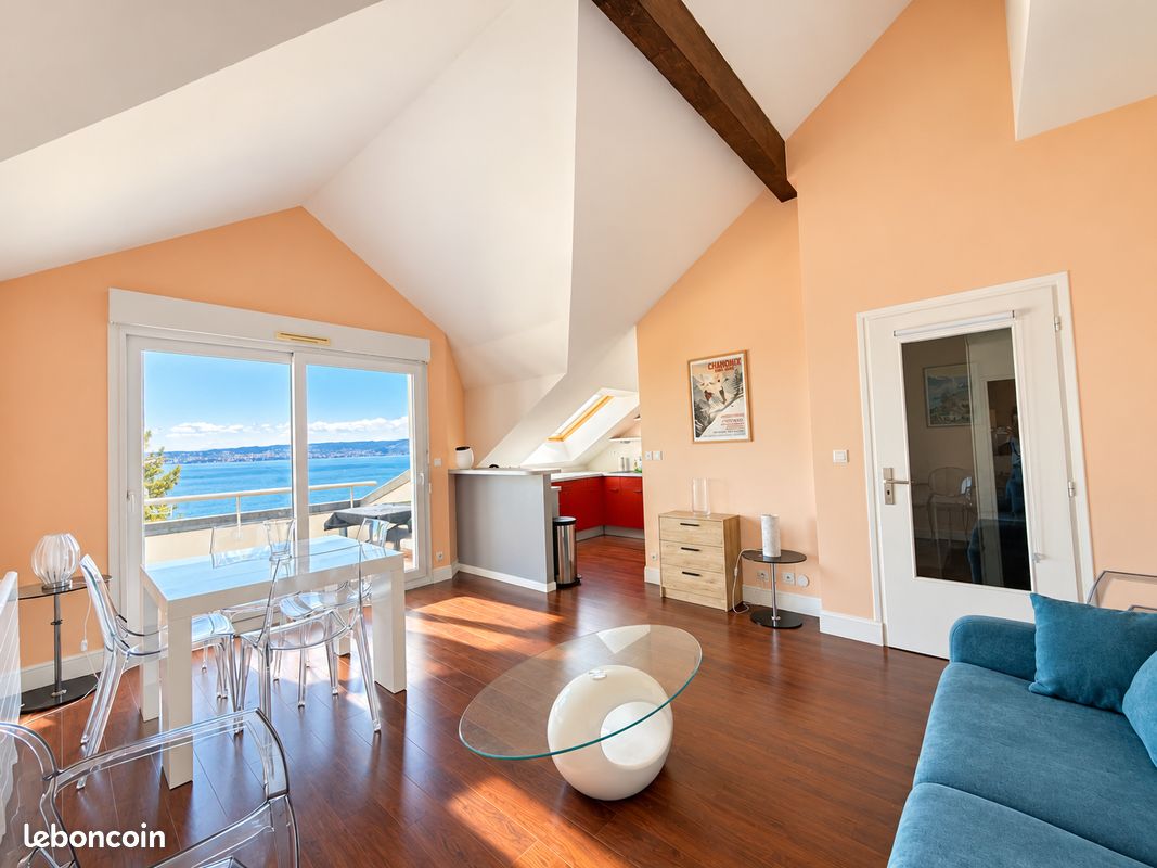 Appartement 3 pièces 58 m² · à Évian-les-Bains · 58 m² · 1 800 €/mois