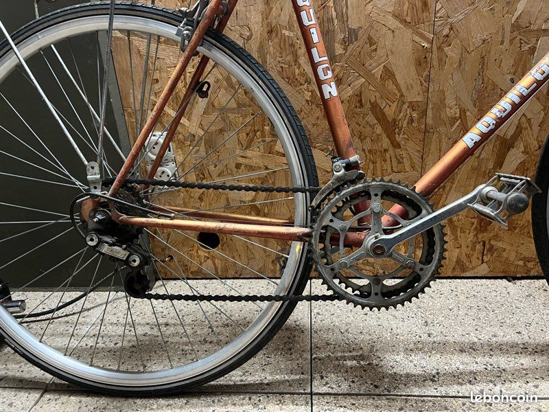 Chaîne Vélo Vintage Everest Série OR - NOS (New Old Stock), Années 70-80, Dorée, Pour Vélo De Route/piste