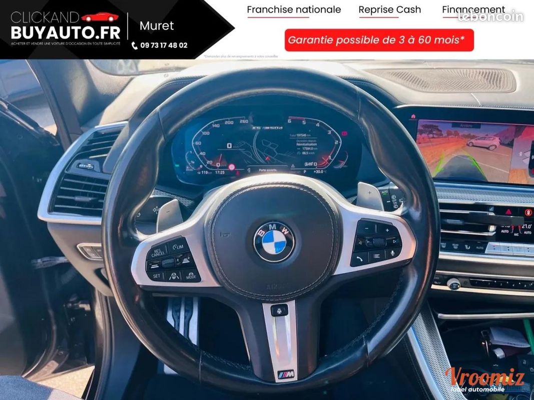 Bmw X5 M50D 5.0 D 400 XDRIVE BVA réf 324 (image 10)