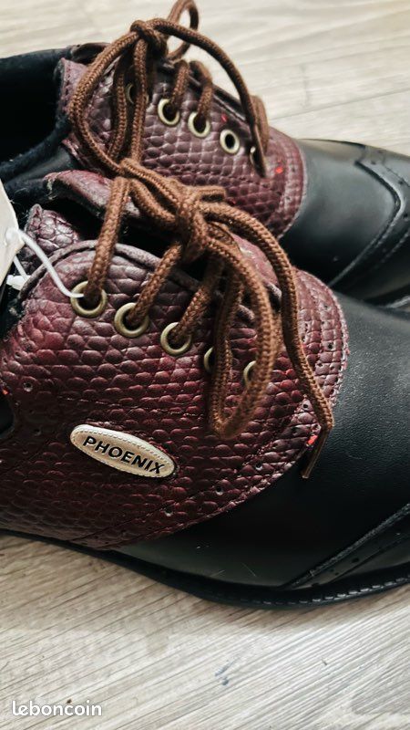 Chaussures de golf pour homme de style classique Saddle Shoes « Phœnix » (image 11)