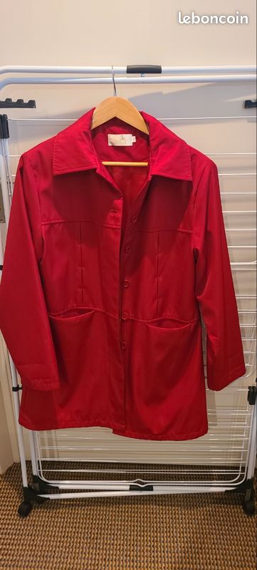 Veste 3/4 rouge (image 1)