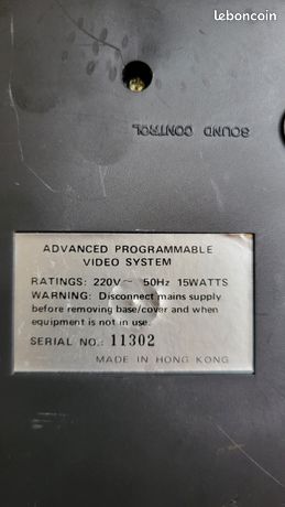 Console Vidéo Vintage Radofin Lansay 1392 - Pour Pièces Ou Réparation - Non Testée