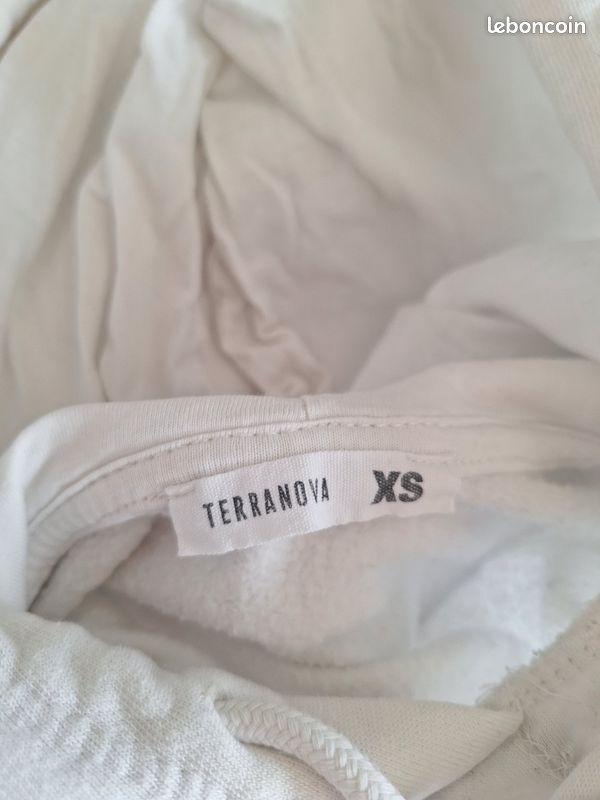Survêtement blanc terranova (image 2)