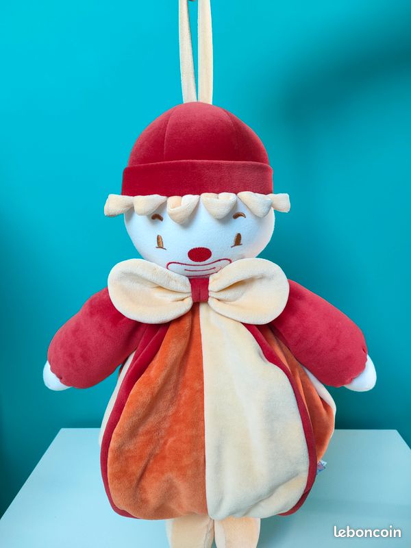 Peluche range pyjama Sucre d'orge, comme neuf (image 1)