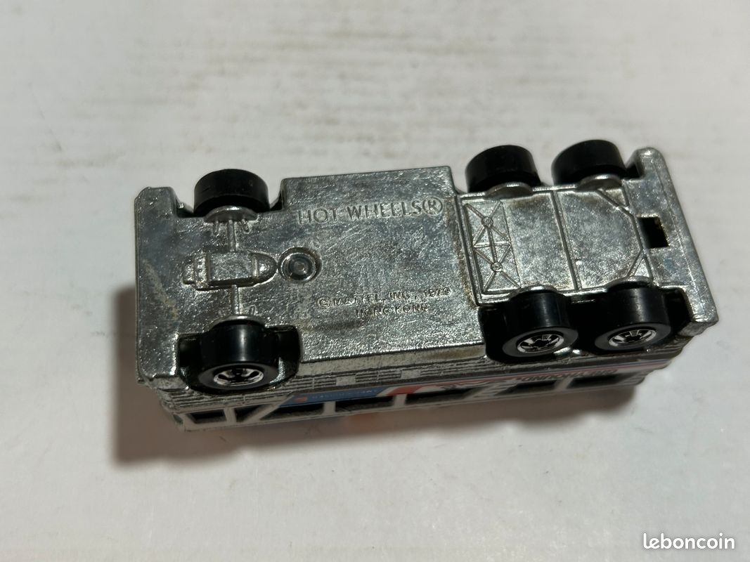 Hot Wheels Bus TH (Treasure Hunt) Miniature Neuve - Modèle Rare Pour Collectionneurs