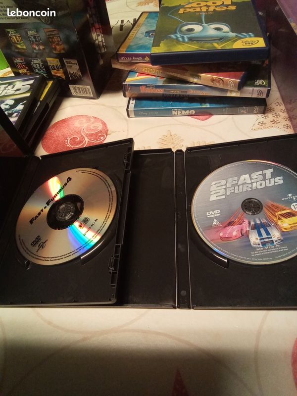 DVD l'Integrale X7 film de "Fast & Furious" en très voir excellent état (Rose) (image 12)