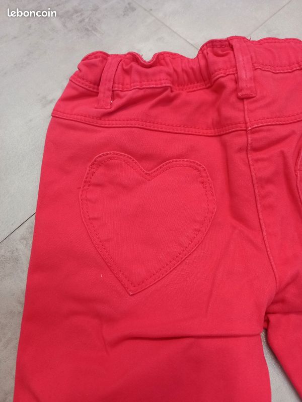 Pantalon rose fille 3 ans Vertbaudet (image 6)