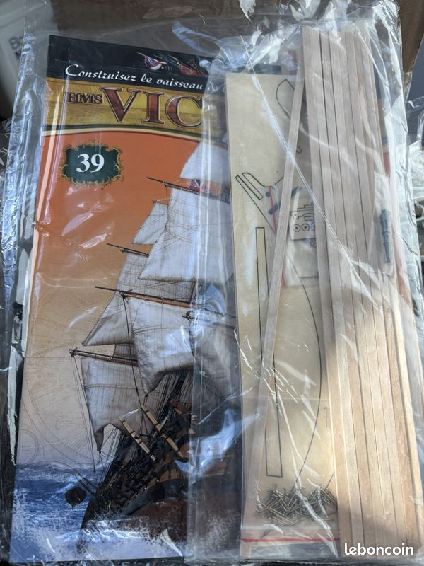 Maquette bateau bois HMS Victory Altaya (image 3)