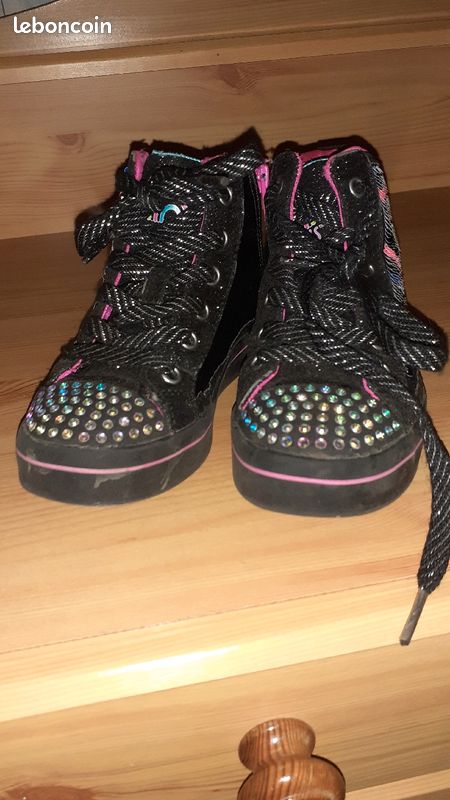 Baskets fantaisie paillettes (image 2)