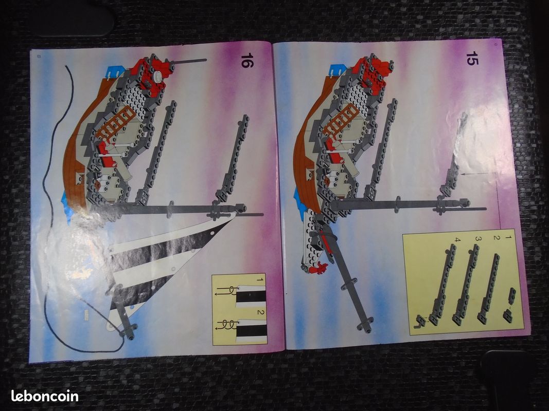 Notice lego 6268 bateau pirate Jeux Jouets