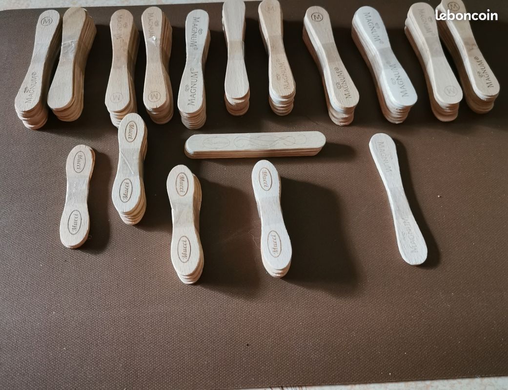 Lot de 150 bâtonnets en bois Magnum (image 1)