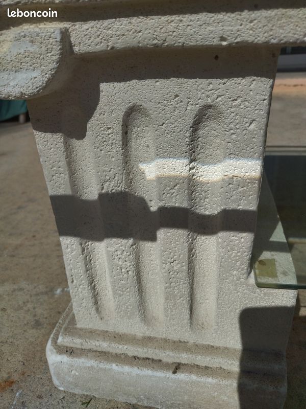 TABLE BASSE en verre (image 8)