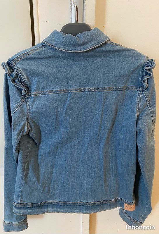 Blouson Jeans Femme Naf Naf Taille M - Occasion Très Bon état - Style College Bleu